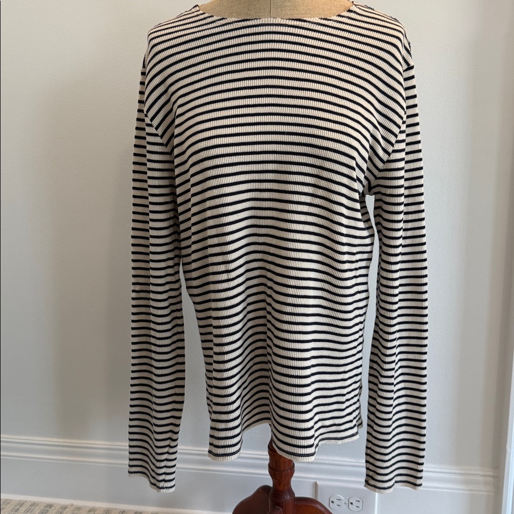 Vince Womens Long Sleeve Top Size L